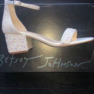 Betsey Johnson Block Heeled Sandal